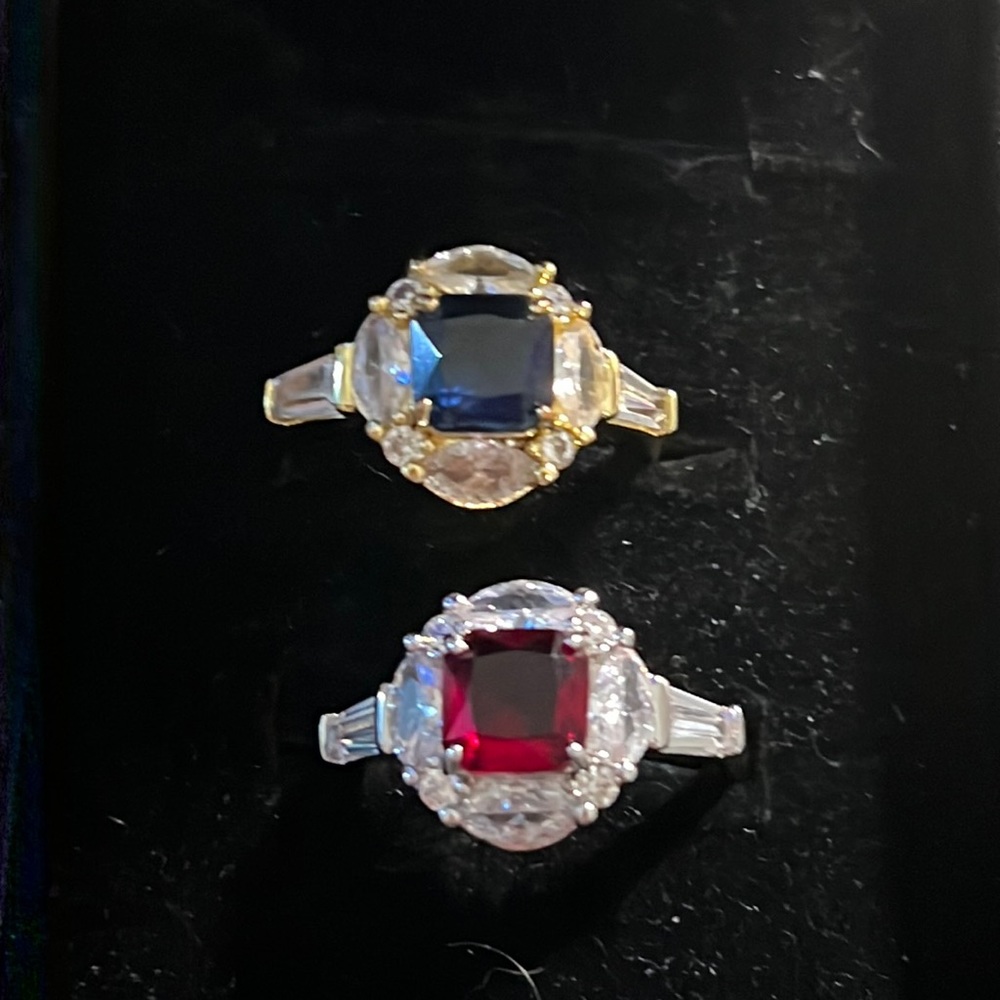 Pair of size 8 rings